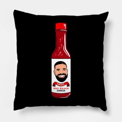 Drake Hot Sauce Throw Pillow Official Drake Merch