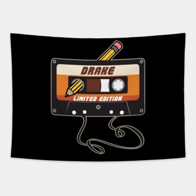 Drake Limited Edition Cassette Tape Vintage Style Tapestry Official Drake Merch