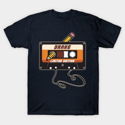 Drake Limited Edition Cassette Tape Vintage Style T-Shirt Official Drake Merch