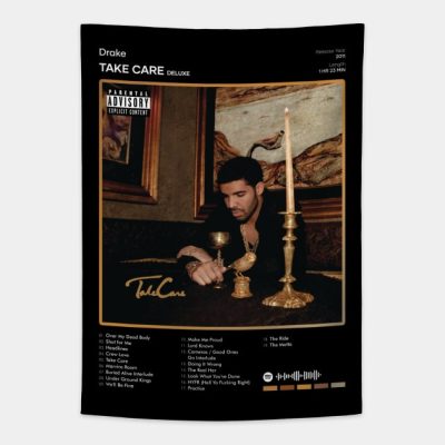 Drake Take Care Tracklist Album Tapestry Official Drake Merch