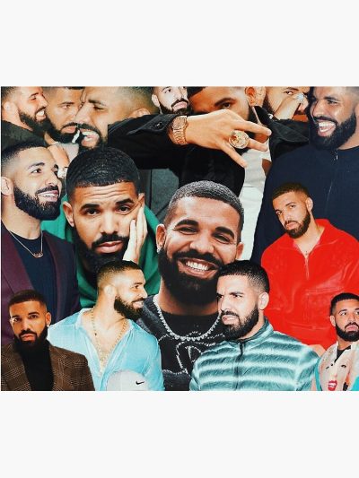 Drake Collage Tapestry Official Drake Merch