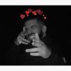 Drake The Rapper With Heart Crown Tapestry Official Drake Merch