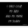 I Only Love My Bed And My Mama I'M Sorry Drake Lyrics God'S Plan Tapestry Official Drake Merch