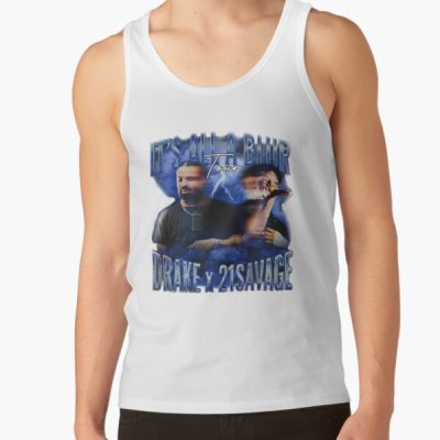 All A 2023 Drake 21 Savage It’S Blur Tour - Drake Tank Top Official Drake Merch