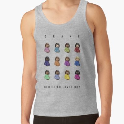 Drake T-Shirt Certified Lover Boy Album Of 12 Pregnant Woman Emojis Tank Top Official Drake Merch