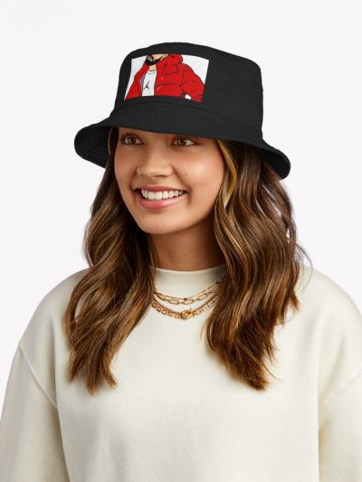 Drake Red Suit Bucket Hat Official Drake Merch