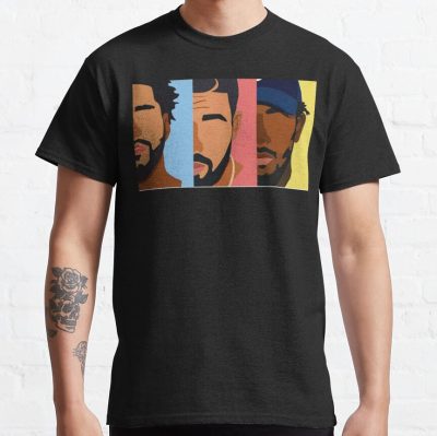 Drake, J Cole, Kendrick Lamar Shirt Classic T-Shirt T-Shirt Official Drake Merch