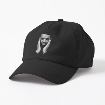 Black White Poster Cap Official Drake Merch