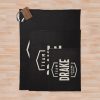 Drake Lifetime Member Personalized Name Drake Throw Blanket Official Drake Merch