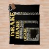 Drake Nutrition Facts Throw Blanket Official Drake Merch