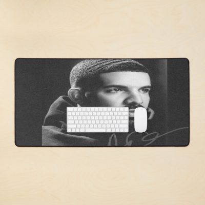 Drake Black Face Mouse Pad Official Drake Merch