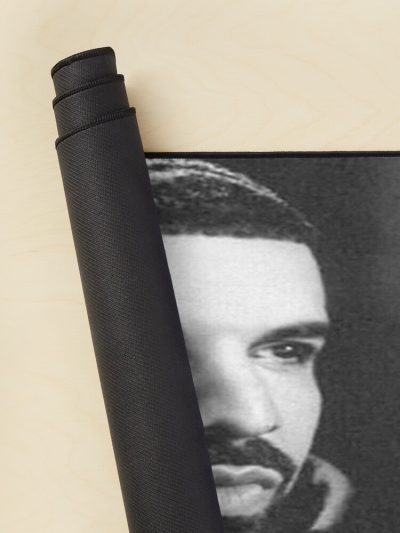 Drake Black Face Mouse Pad Official Drake Merch