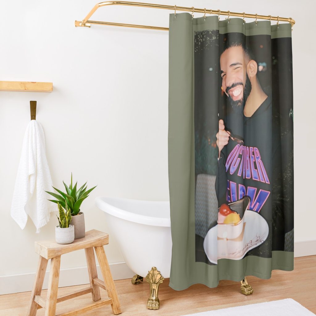 Drake Being Drake Shower Curtain Official Drake Merch